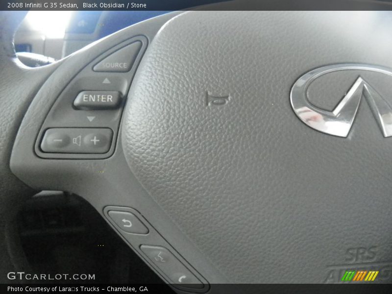 Black Obsidian / Stone 2008 Infiniti G 35 Sedan