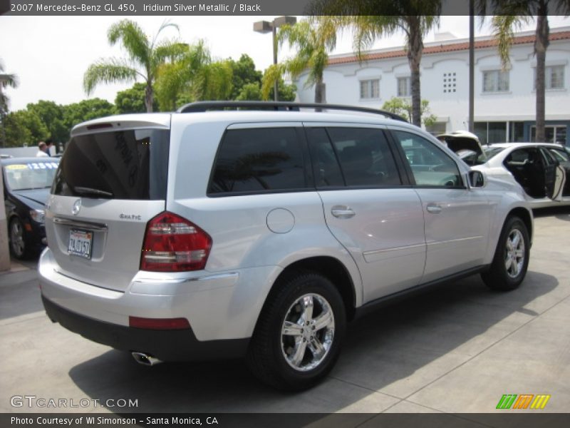 Iridium Silver Metallic / Black 2007 Mercedes-Benz GL 450