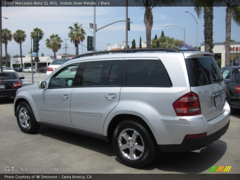 Iridium Silver Metallic / Black 2007 Mercedes-Benz GL 450