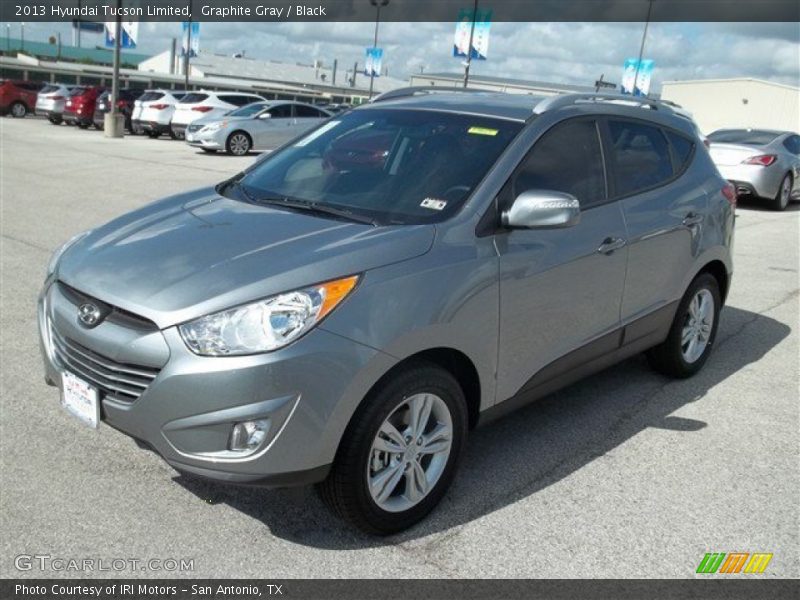 Graphite Gray / Black 2013 Hyundai Tucson Limited