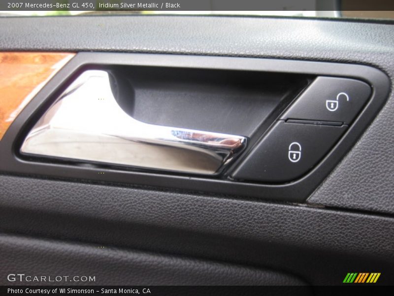 Iridium Silver Metallic / Black 2007 Mercedes-Benz GL 450