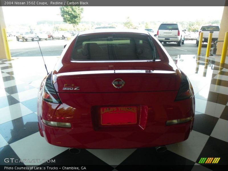 Redline / Carbon Black 2004 Nissan 350Z Coupe