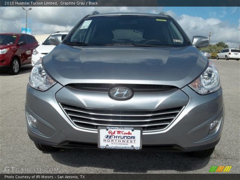 Graphite Gray / Black 2013 Hyundai Tucson Limited