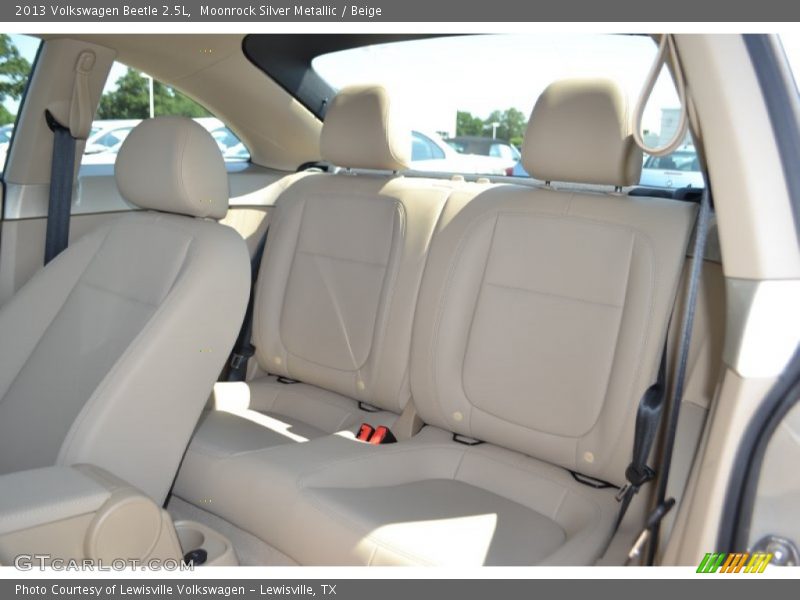 Moonrock Silver Metallic / Beige 2013 Volkswagen Beetle 2.5L