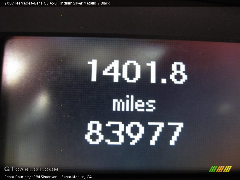 Iridium Silver Metallic / Black 2007 Mercedes-Benz GL 450
