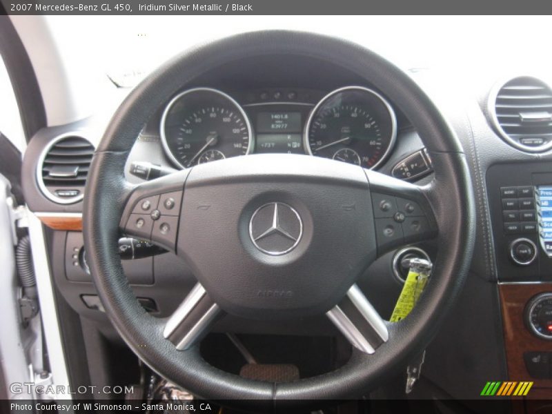 Iridium Silver Metallic / Black 2007 Mercedes-Benz GL 450