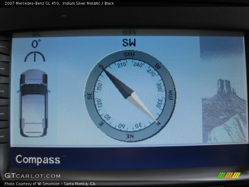 Iridium Silver Metallic / Black 2007 Mercedes-Benz GL 450