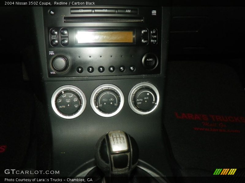 Redline / Carbon Black 2004 Nissan 350Z Coupe