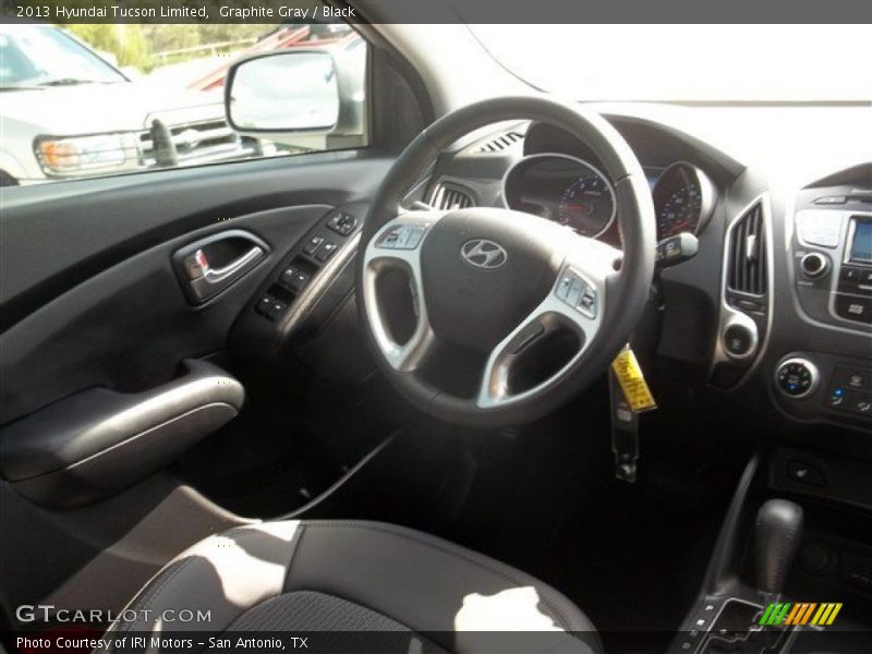 Graphite Gray / Black 2013 Hyundai Tucson Limited