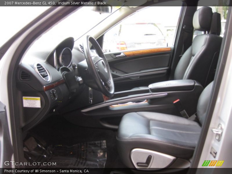 Iridium Silver Metallic / Black 2007 Mercedes-Benz GL 450