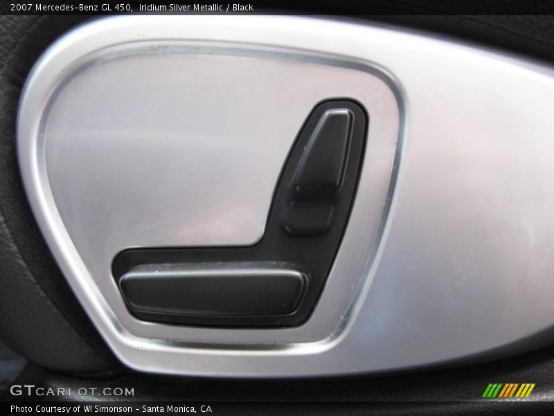 Iridium Silver Metallic / Black 2007 Mercedes-Benz GL 450