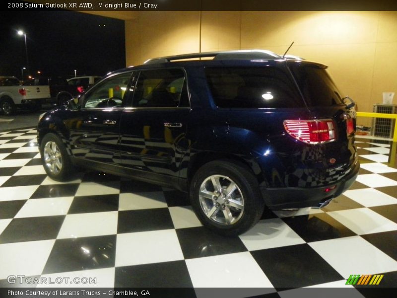 Midnight Blue / Gray 2008 Saturn Outlook XR AWD
