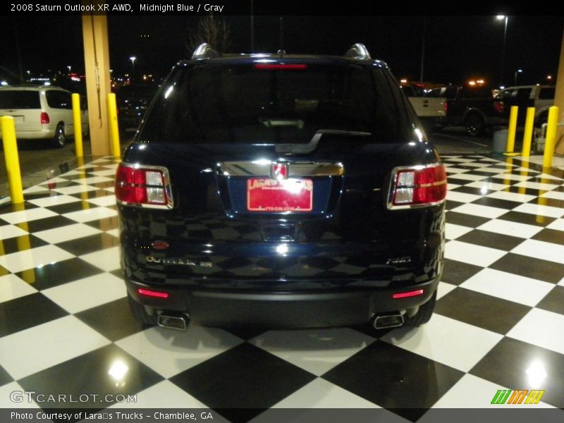 Midnight Blue / Gray 2008 Saturn Outlook XR AWD