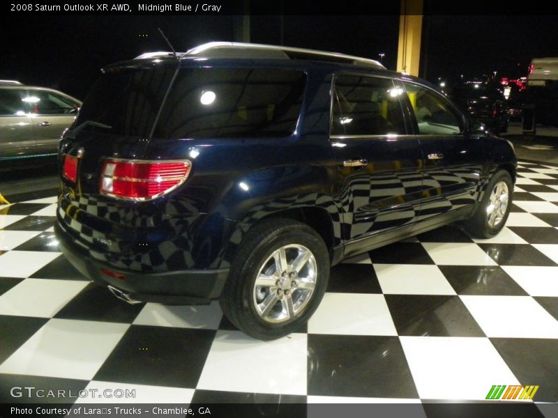 Midnight Blue / Gray 2008 Saturn Outlook XR AWD