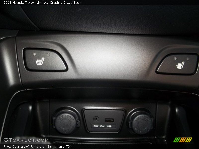 Graphite Gray / Black 2013 Hyundai Tucson Limited