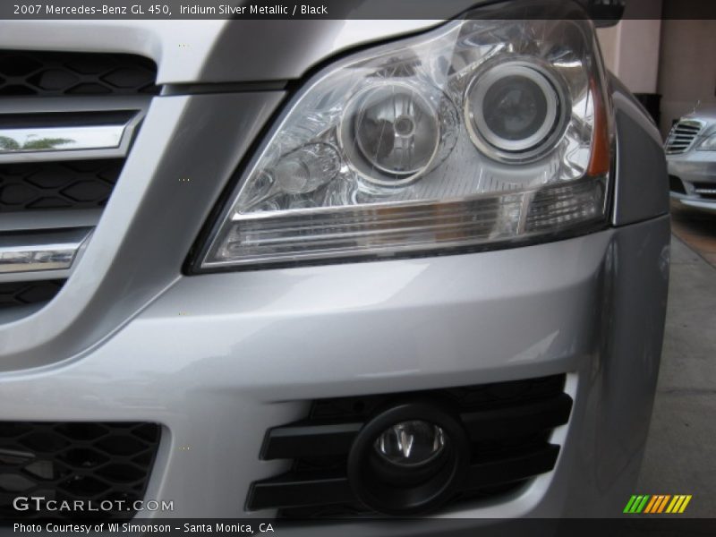 Iridium Silver Metallic / Black 2007 Mercedes-Benz GL 450