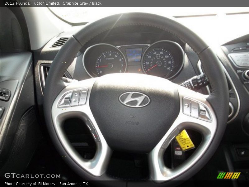 Graphite Gray / Black 2013 Hyundai Tucson Limited