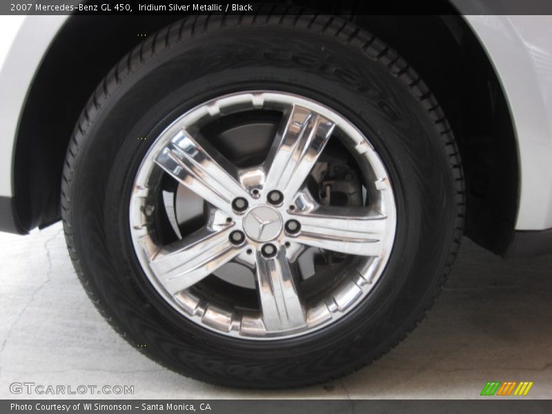 Iridium Silver Metallic / Black 2007 Mercedes-Benz GL 450
