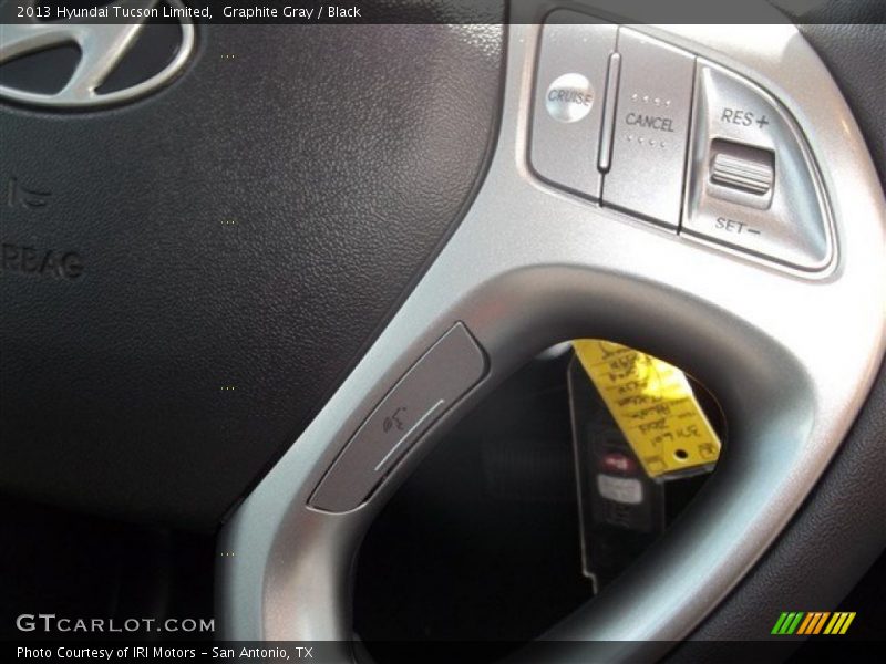 Graphite Gray / Black 2013 Hyundai Tucson Limited