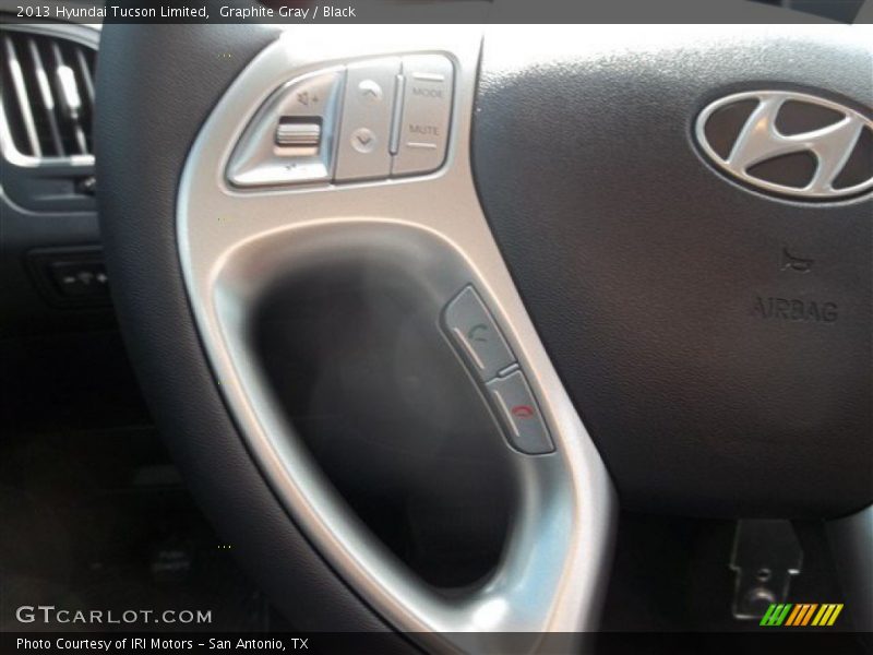 Graphite Gray / Black 2013 Hyundai Tucson Limited