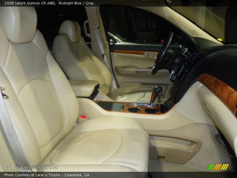 Midnight Blue / Gray 2008 Saturn Outlook XR AWD
