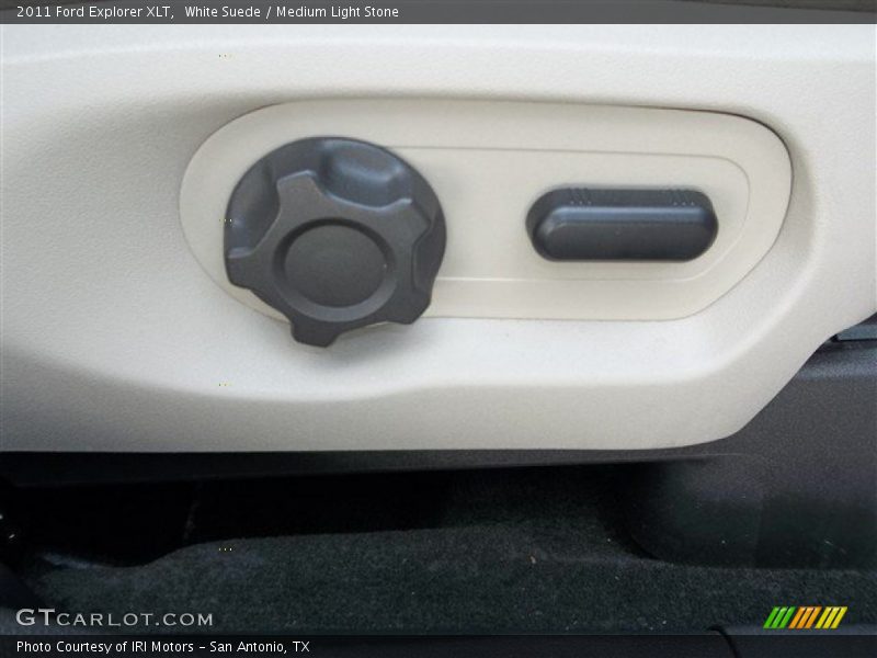White Suede / Medium Light Stone 2011 Ford Explorer XLT