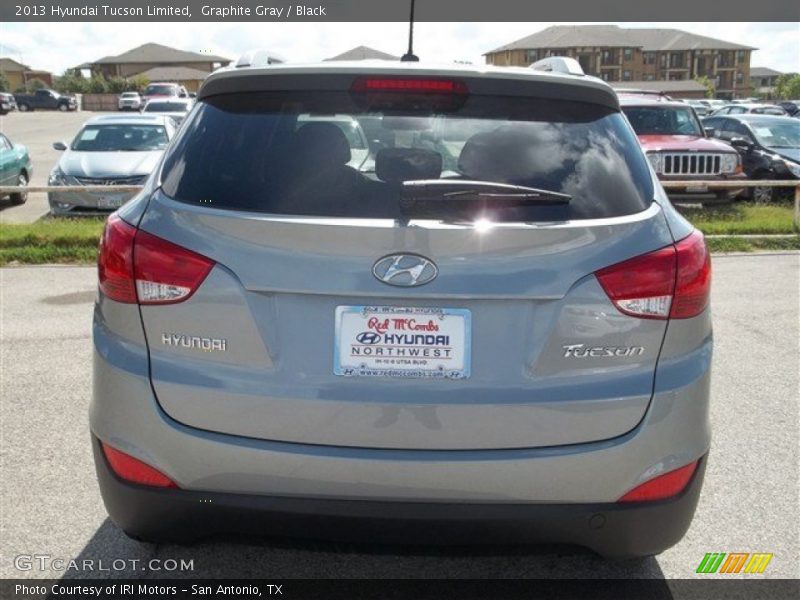 Graphite Gray / Black 2013 Hyundai Tucson Limited