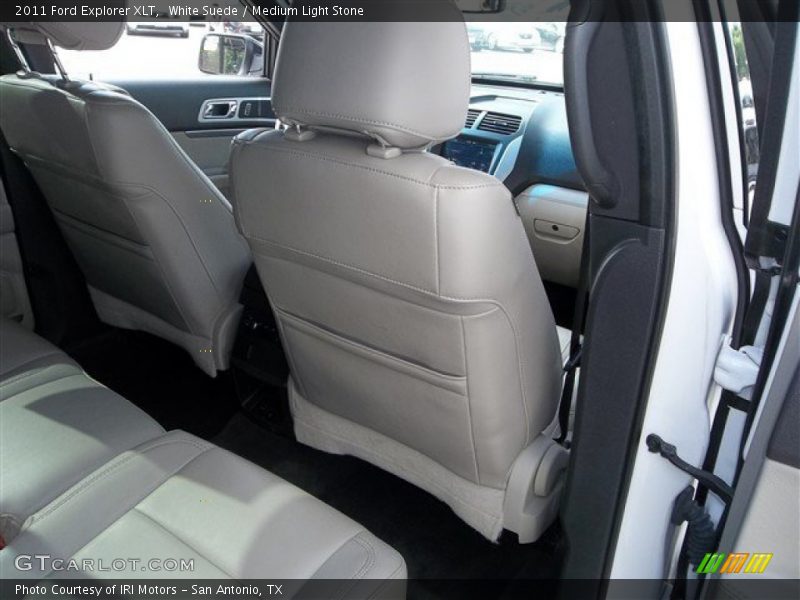 White Suede / Medium Light Stone 2011 Ford Explorer XLT