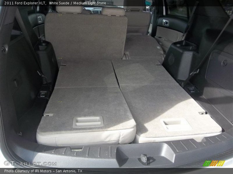 White Suede / Medium Light Stone 2011 Ford Explorer XLT