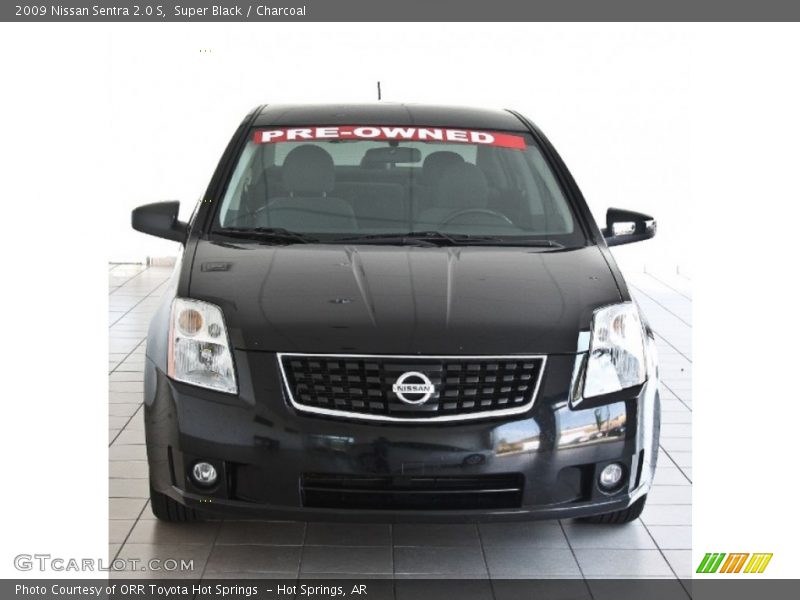 Super Black / Charcoal 2009 Nissan Sentra 2.0 S