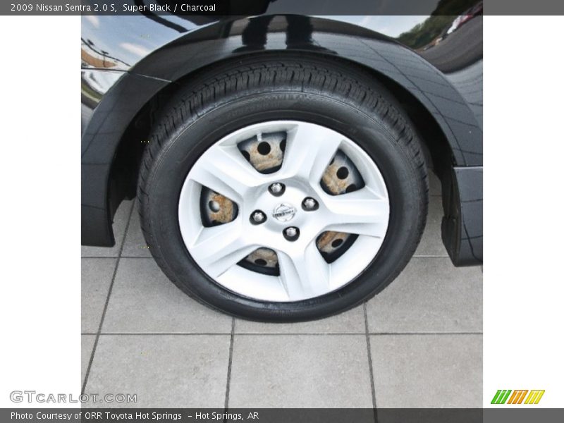 Super Black / Charcoal 2009 Nissan Sentra 2.0 S