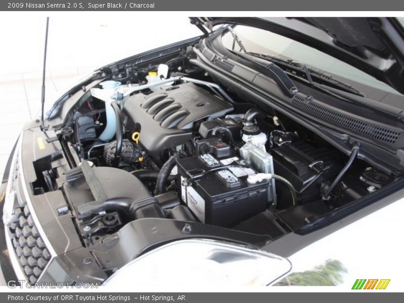 Super Black / Charcoal 2009 Nissan Sentra 2.0 S