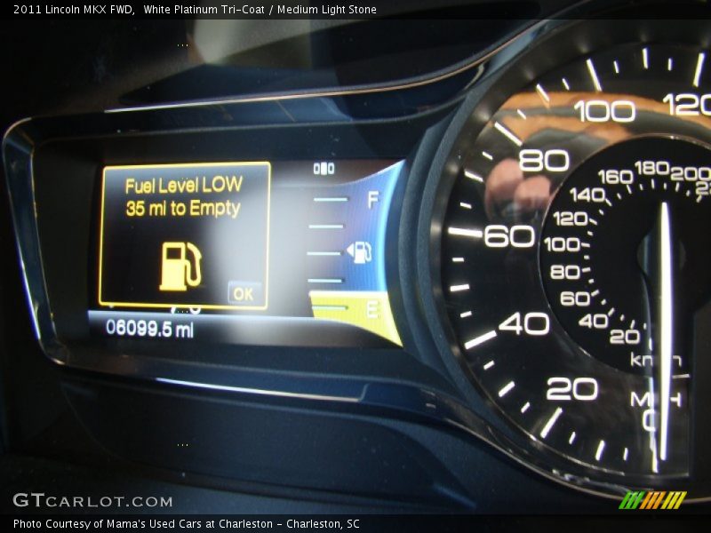 White Platinum Tri-Coat / Medium Light Stone 2011 Lincoln MKX FWD