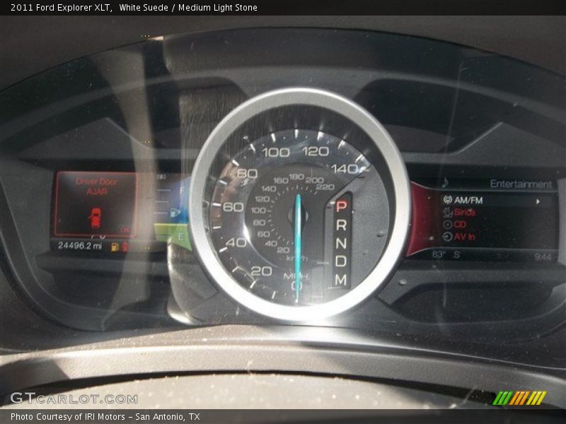 White Suede / Medium Light Stone 2011 Ford Explorer XLT