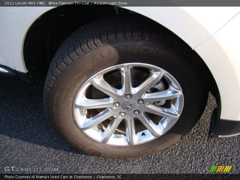 White Platinum Tri-Coat / Medium Light Stone 2011 Lincoln MKX FWD