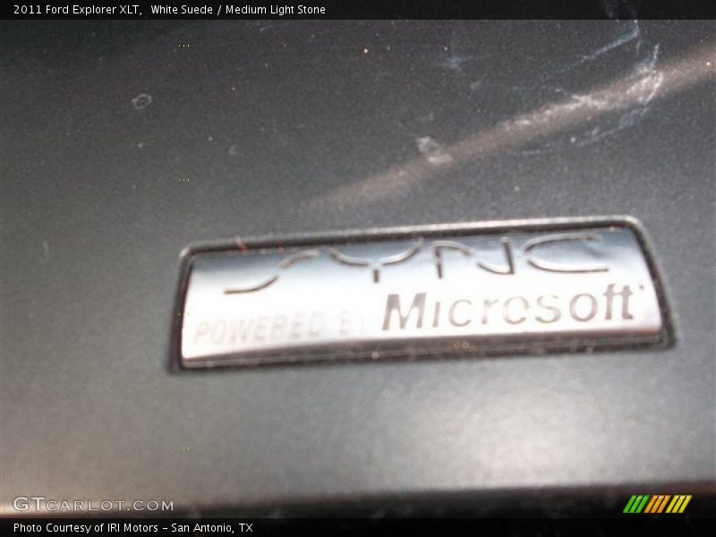 White Suede / Medium Light Stone 2011 Ford Explorer XLT