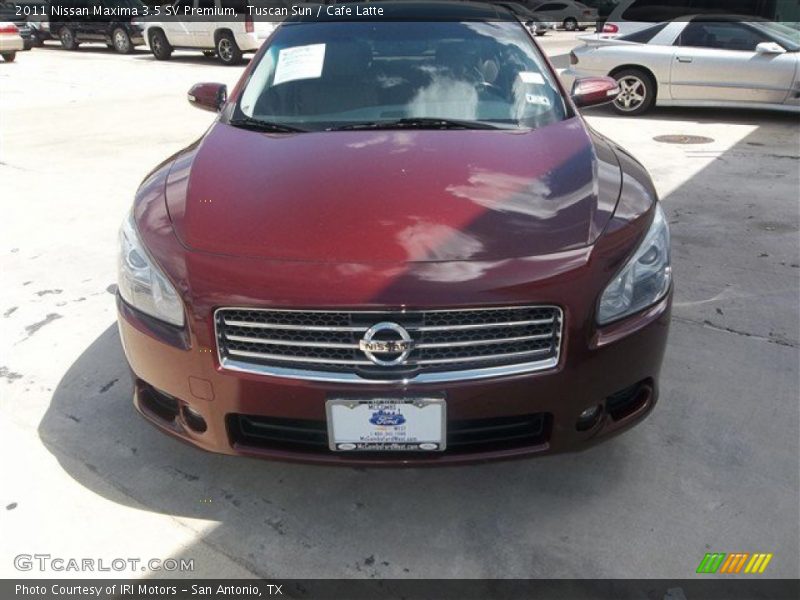 Tuscan Sun / Cafe Latte 2011 Nissan Maxima 3.5 SV Premium