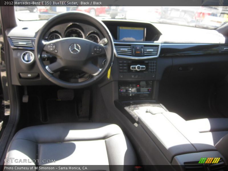 Black / Black 2012 Mercedes-Benz E 350 BlueTEC Sedan