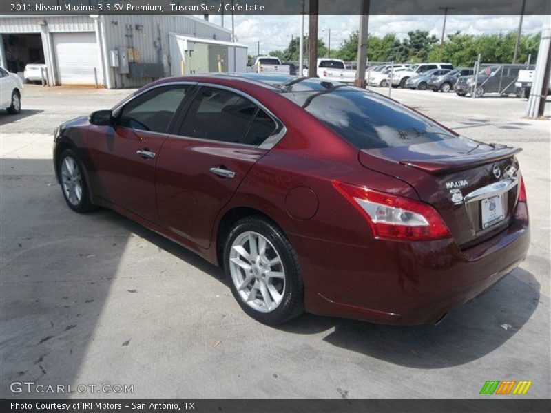 Tuscan Sun / Cafe Latte 2011 Nissan Maxima 3.5 SV Premium