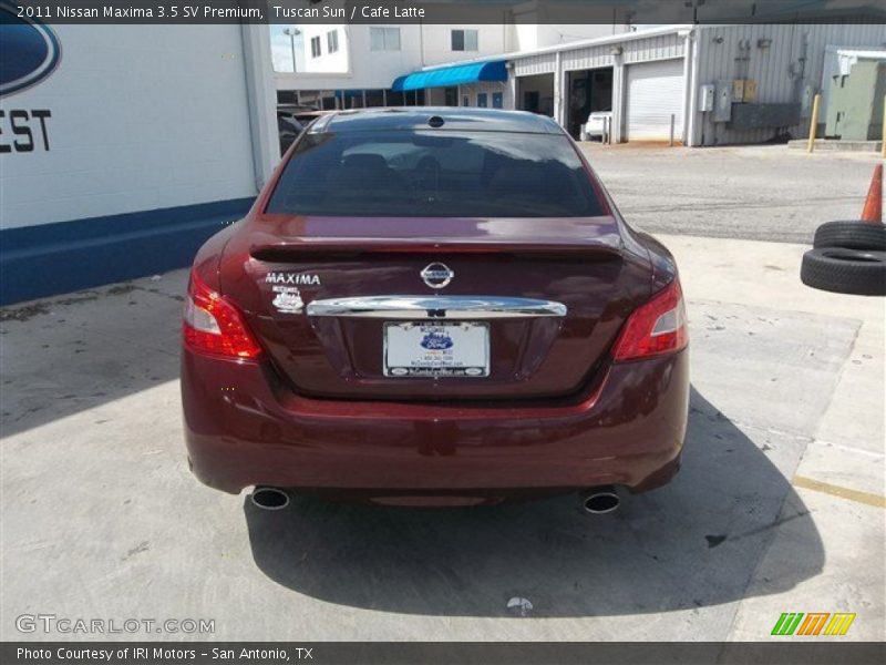 Tuscan Sun / Cafe Latte 2011 Nissan Maxima 3.5 SV Premium