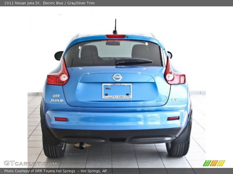 Electric Blue / Gray/Silver Trim 2011 Nissan Juke SV