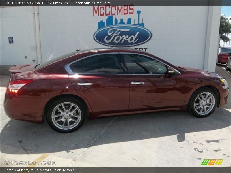 Tuscan Sun / Cafe Latte 2011 Nissan Maxima 3.5 SV Premium