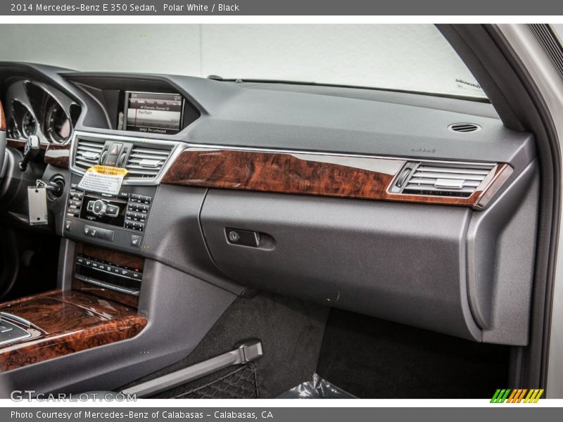 Polar White / Black 2014 Mercedes-Benz E 350 Sedan