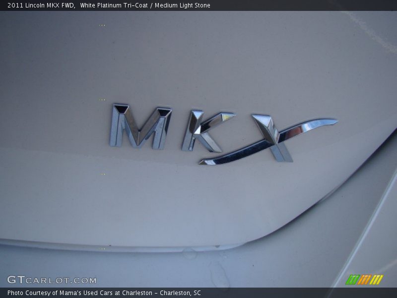 White Platinum Tri-Coat / Medium Light Stone 2011 Lincoln MKX FWD
