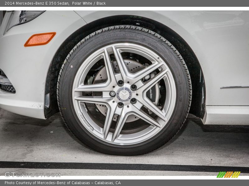 Polar White / Black 2014 Mercedes-Benz E 350 Sedan