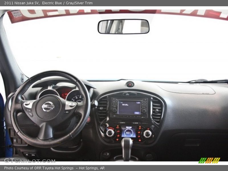 Electric Blue / Gray/Silver Trim 2011 Nissan Juke SV
