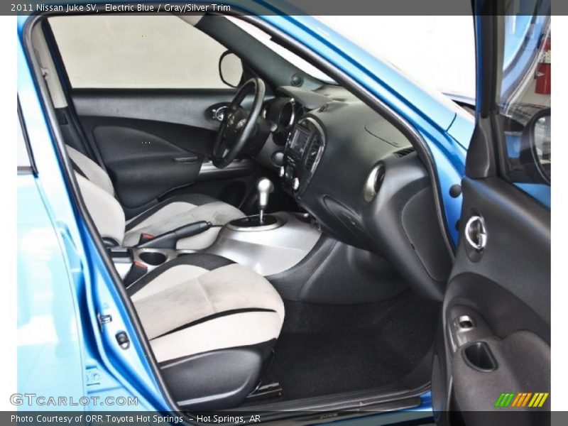 Electric Blue / Gray/Silver Trim 2011 Nissan Juke SV