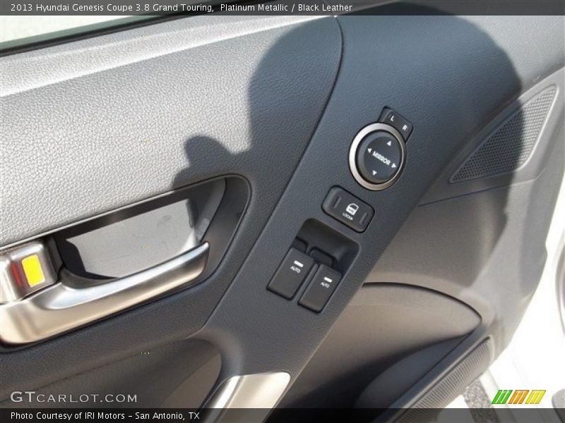 Platinum Metallic / Black Leather 2013 Hyundai Genesis Coupe 3.8 Grand Touring