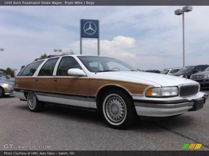 Bright White / Beige 1996 Buick Roadmaster Estate Wagon