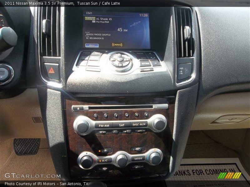 Tuscan Sun / Cafe Latte 2011 Nissan Maxima 3.5 SV Premium